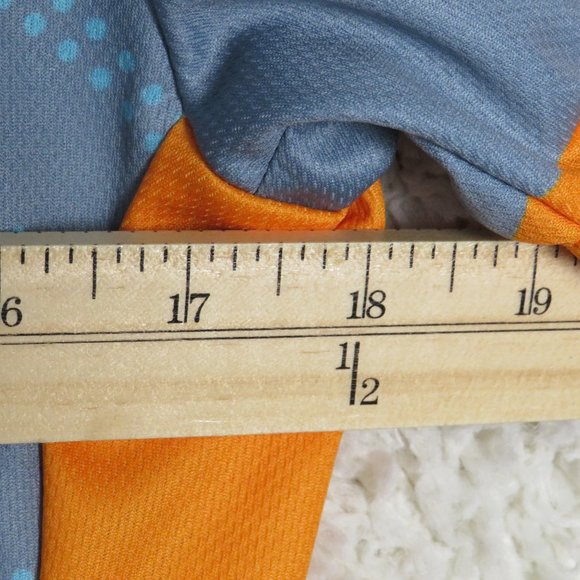 VOLER* Women's Athletic Short Sleeve 3/4 Zipper High/Low Curved Hem Shirt Medium - Picture 8 of 10